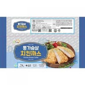 통가슴살치킨까스 굿프랜즈 100gx10입 1KG, 1개