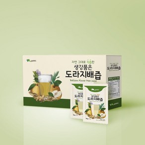 [슬로푸드] 생강품은 도라지 배즙 80g 20포