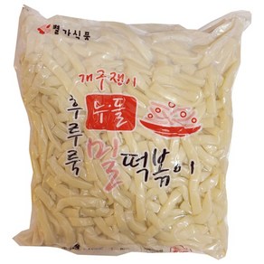 별가식품 개구쟁이 후루룩 누들 밀떡볶이1kg (납짝)10개 1박스, 1kg, 10개