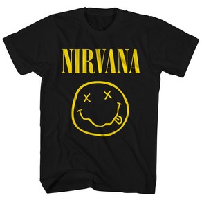 ROCKPANDA Nirvana 반팔티 Smiley Face Logo One-Sided