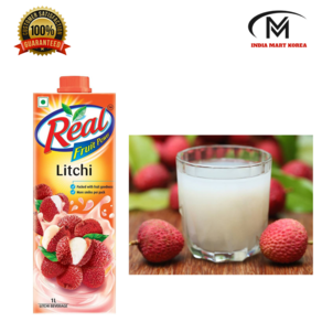 Dabu Real Litchi juice 인도 과일 주스 1L 1개