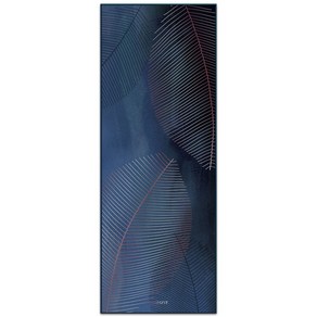 모즈핏 프라나 요가타월(185cm X66cm), 딥블루, 1개