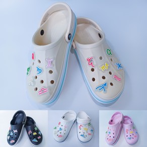 [크록스 정품] CROCS 남여공용 바야밴드 클로그 + Living Doo 파츠 세트