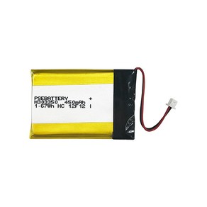 PSE 리튬폴리머 303350 3.7V 450mAh, 1개, 1개