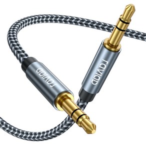 라비아드 3.5mm AUX 스테레오 오디오 케이블 2m, 1