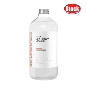 스톡 고농축 세탁세제 웜코튼향 아웃도어 1000ml x1개