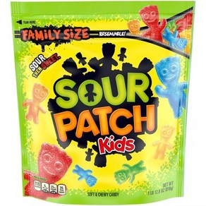 [미국직배송]사워패치 키즈 소프트 앤 츄이 캔디 대용량 SOUR PATCH KIDS Candy 오리지널 (816g)