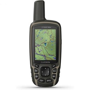 Gamin 0100225810 GPSMAP 64sx 고도계와 컴퍼스가 포함된 휴대용 GPS TopoActive Map이 프리로드 BlackTan