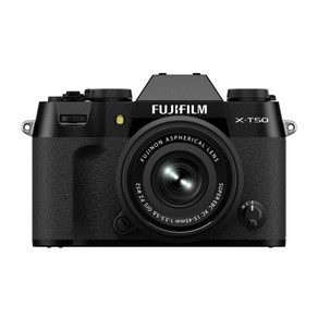 (FUJIFILM) X-T50 (XF15-45) F X-T50LK-1545-B 후지 필름 미러리스 일안 카메라 렌즈, 02 블랙_02 렌즈 키트