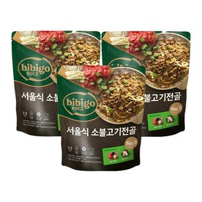 비비고 서울식소불고기전골505g 냉동 3개, 505g