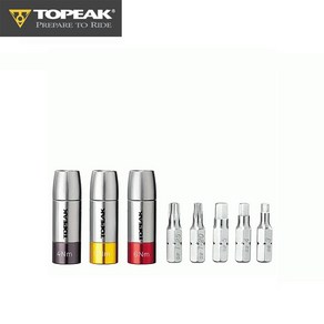 TOPEAK 토픽 공구 Nano Toqbox DX 나노 토크박스 휴대용 육각 토크 렌치 자전거 정비 용품 토크 비트, 1개