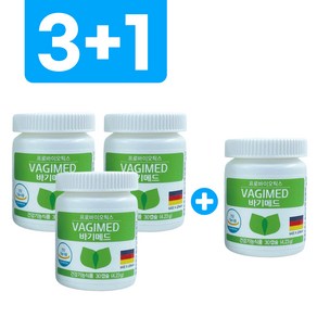 [3+1] 바기메드 독일 락토피아 오리지널 독점공급 장 건강 여성 유산균, 4개, 30캡슐, 30정