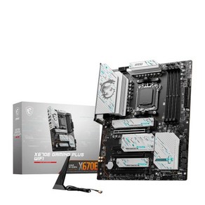 MSI 메인보드 MEG X670E GODLIKE AMD Ryzen 7000 시리즈(AM5) 대응 칩셋 탑재 E-ATX MB5860, 한개옵션2, 한개옵션1