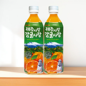 [롯데] 제주감귤 과일주스, 500ml, 24개