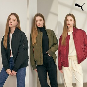 [PUMA] 푸마스포츠 여성 인퀼팅 봄버자켓 3컬러 택1