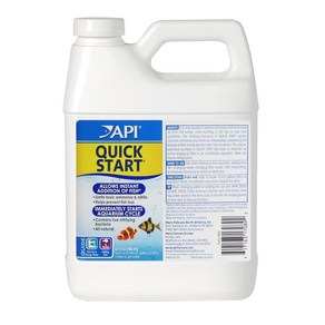 API QUICK START 담수 및 바닷물 수족관 질화 박테리아 946.4ml(32온스) 병, 1개