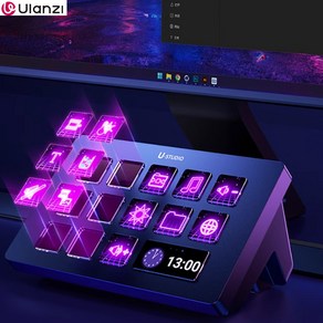 [ XC샵 ] Ulanzi 울란지 스마트 스트림덱 Stream Deck D200 매크로 패드 스튜디오 컨트롤러 방송 세팅 컨테츠제작