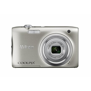 Nikon 디지털 카메라 COOLPIX A100 광학 5배 2005만 화소 실버 A100SL, 카메라 + 실버