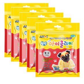 아모스 탱탱 아이클레이 파우치 5p