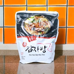 김가네 식탁 감자탕 5kg(9-10인분)+겨자소스 증정/국내산 돈등뼈, 1개, 5kg