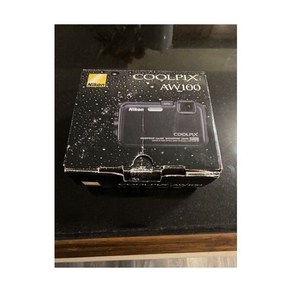 니콘 COOLPIX AW100 16MP CMOS 방수 디지털카메라 GPS, 1개