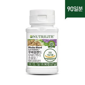 암웨이 루바블렌드 (90정/3개월분) + 만모칫솔(초미세칫솔) [우체국택배], 300mm, 320204K