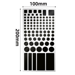 정스토어 암막 스티커 시트지 필름 자외선차단 불빛 불투명 시트 차단 유리 LED 빛가리개 스위치, 1개, 본상품선택