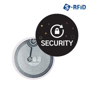 도어락 스티커 MF EM 라벨 태그 RFID 복사 복제 반복수정 디지털 도어록 스티커, 04.MF 스티커 25mm(No.99T), 1개