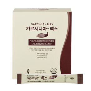 멜라루카 가르시니아 맥스 (커피맛), 210g, 1개