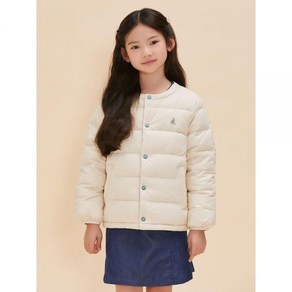 빈폴 BEANPOLE KIDS 30OFF덕다운 리버서블 한줌 경량패딩 아이보리 BI4838U070 402640