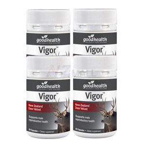 good health Vigo New Zealand Dee Velvet 굿헬스 뉴질랜드 비거 디어 벨벳 녹용 200mg 50캡슐 4팩, 50정, 4개