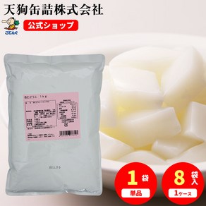 텐구 안닌도후 고형 파우치 1kg, 1봉(단품 판매), 1개