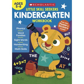 Little Skill Seekes: Kindegaten Wokbook Papeback, Scholastic Teaching Resouces