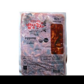 무말랭이무침 무 이음 1KG, 1개