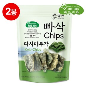 빠삭칩 다시마부각 100gx2개, 2개, 100g