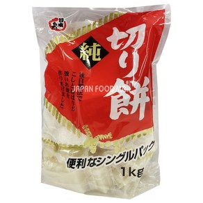 키리모찌 1kg 짱구 구워먹는 찹쌀떡, 6개