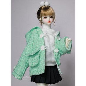 여자구체관절인형44cm 메이크업 풀세트 구관40cm MSD BJD 1/4 Baiy, 누드바디, white skin, 1개