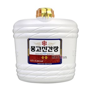 부천 몽고진간장 송품 4.5L