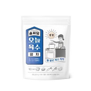 솜씨당 오늘육수 멸치육수3.5g X30개입, 105g, 1개