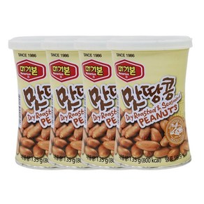 머거본 맛땅콩, 135g, 4개