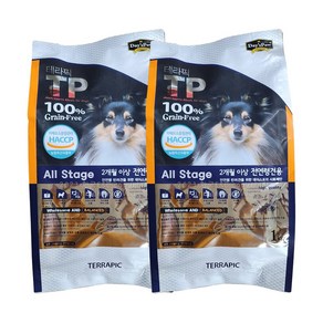 데이스포 테라픽 올스테이지 전연령 강아지 저알러지 가수분해 반려견 펫 사료 1kg 2kg 3kg 6kg, 1개