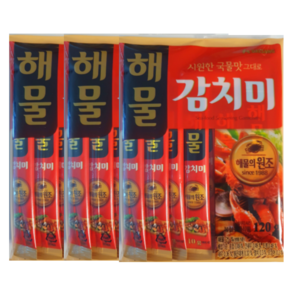 청정원 해물감치미 120g 3봉 (스틱형10g)