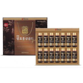 발효홍삼골드 명절 고급선물세트 100ml*14입, 1박스, 14정, 1.4L