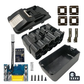 BL1830 10 x 21700 배터리 케이스 PCB 충전 회로 기판 쉘 상자 BL1860 Makita 18V 3.0Ah 9.0Ah 하우스