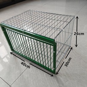 까치 사냥 포획틀 비둘기 90x60x26cm 도어 조류 철제 농작물 비둘기덫, N그린뉴타입[방청]그린40X30X26[