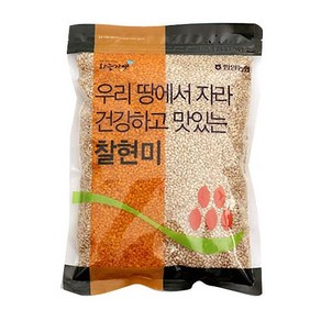 하늘가애 찰현미 1kg, 1개