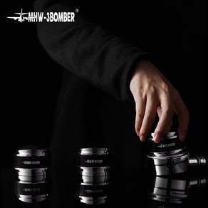 MHW-3BOMBER 듀얼 탬퍼 레벨링툴 커피탬핑 템퍼, 51mm_덴테이션형+플랫 베이스, 1개