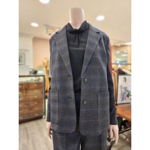 BCBG [올앤선드리] 새리엔CHECK JK - A3W9J109 55 [NAVY]