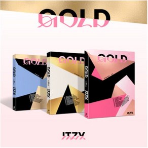 [저스트두잉]있지 ITZY GOLD 스탠다드 버전 포토북 3종 중 + 두잉덕조공, 핑크