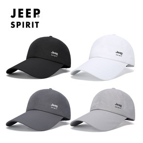 웹도매 JEEP SPIRIT 지프 스피릿 볼캡 CA0390, 블랙, 1개